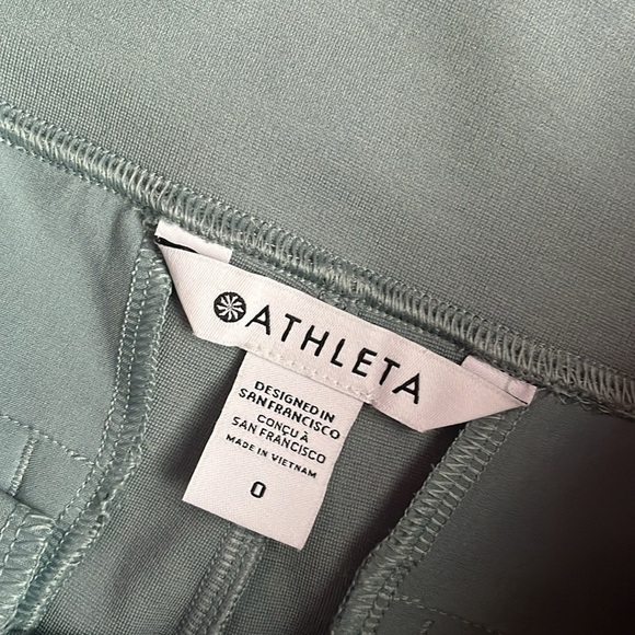 “Athleta- Women’s East Bound Straight Pants-Work Wear Pants size 0” - Picture 2 of 9